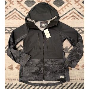 Stio Figment Jacket Womens Small Ski Snowboard Steel Pony Whitebark Camo NWT